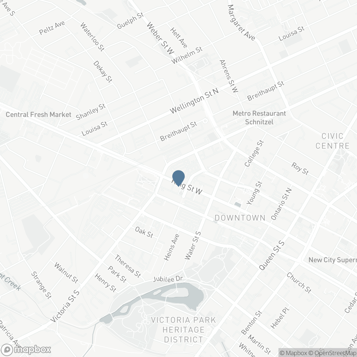 404 KING Street W Unit# 317, Kitchener, Ontario N2G 4Z9